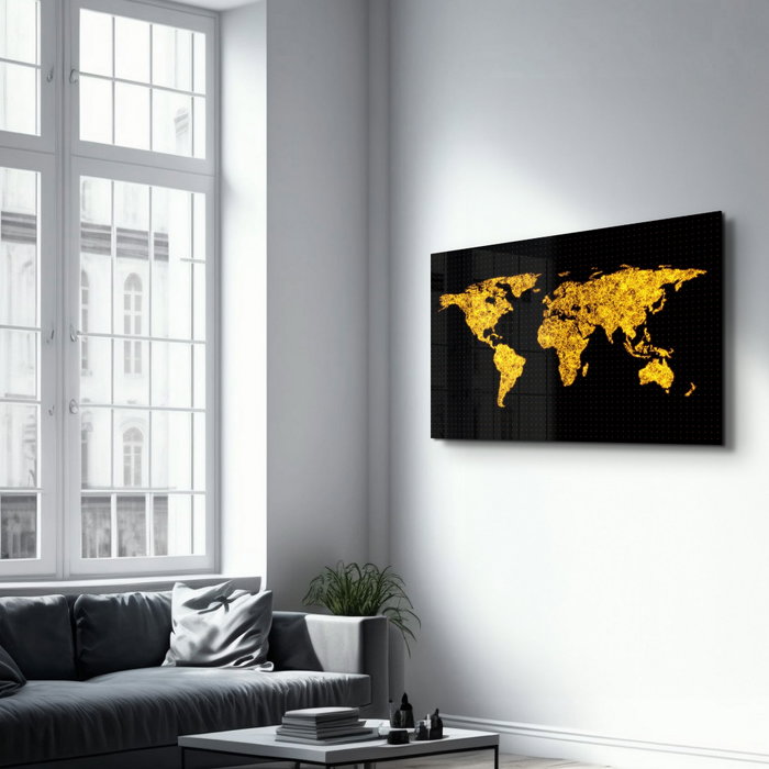 Wallity CAM-5072 Pintura Decorativa de Vidrio Templado 70 x 110 cm